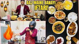 I Tried to make Iftar AT HOME, Samose and Bhajiye JAL GAYE! | RAMZAN 2023 | HYDERABADI VLOG | WTF!