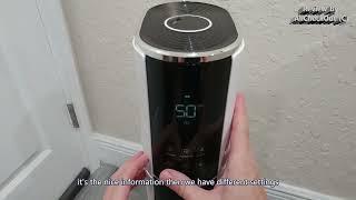 Freestanding Ultrasonic Humidifier with Top Fill 9L Water Tank Quick Review @allcheckout @kelopa