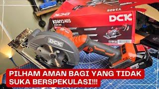 Si Merah gak mau kalah!!! || Cordless Brushless Circular Saw DCK KDMY140S