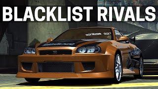 NFS Most Wanted - New Blacklist Rivals