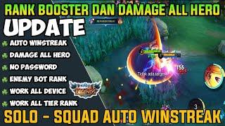 UPDATE SCRIPT RANK BOOSTER DAN DAMAGE MOBILE LEGEND | Mobile Legends