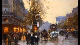 Erik Satie ~ Once Upon A Time In Paris (Artwork by Edouard Leon Cortes)