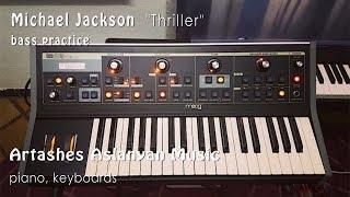 Moog Little Phatty FAVORITE COVERS  / Michael Jackson - Thriller cover