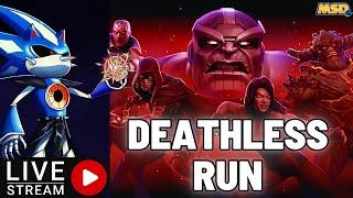 DEATHLESS NECROPOLIS RUN IN 0 REVIVES LIVE | Marvel Contest of Champions