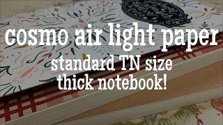 Cosmo Air Light Notebook Review | Best Fountain Pen Paper Ever!