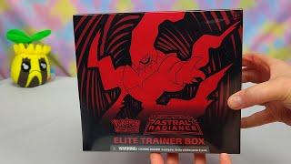 Opening Pokemon Astral Radiance ETB | Elite Trainer Box (Darkrai) | Pokemon Cards and Chill