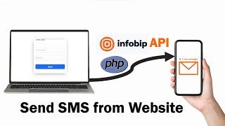 How to send SMS to mobile phone from website using PHP & Infobip API