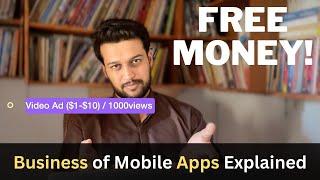 How do Apps make money. A side Hustle explained in Urdu | Hindi
