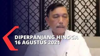 Pemerintah Perpanjang PPKM Level 4 Hingga 16 Agustus, Luhut Sebut Ada Wilayah yang Turun Level