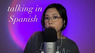 ASMR whispering in Spanish