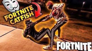 Angry Kid CONFRONTS his CATFISH Fortnite Girlfriend FACE TO FACE! THIS GOT UGLY...