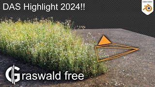 Graswald KOSTENLOS!!  |  Blender Highlight 2024!