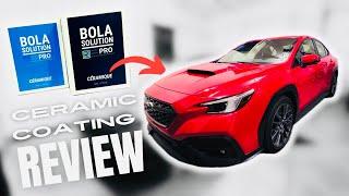 Bola Solution Pro Series Ceramic Coating - Review & First Wash