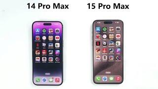 iPhone 14 Pro Max vs iPhone 15 Pro Max - SPEED TEST!