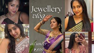 Affordable Jewellery haul from Instagram and Amazon | #kannadainfluencer #kannadavlogs #jewellery