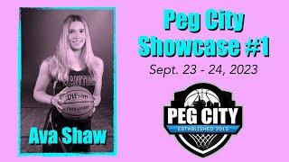 Ava Shaw (15 yrs old) - Peg City Showcase #1 - September 23-24, 2023