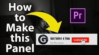 How to Make Animated Subscribe Button For YouTube Channel | Adobe Premiere Pro Tutorials