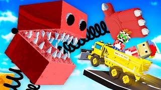 We Crashed Cars into Massive Boxy Boo (Teardown Multiplayer)