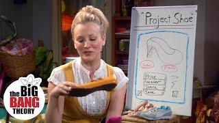 Penny Launches 'Project Shoe' | The Big Bang Theory