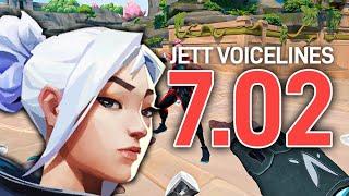 New JETT Voice Lines & Interactions | 7.02
