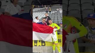 Maarten Paes repping Indonesia at the MLS All-Star Game 