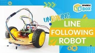 Line Following Robot Unboxing | Sparklebox Robotics Kit Unboxing | Robotics Projects | Sparkle Box