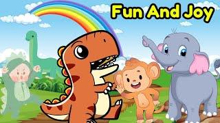 5 Little Dinosaurs || Animals Videos For Kids|| Kids Cartoon Video || Cartoon