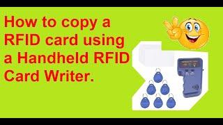 Handheld 125 khz RFID card Writer/Copier.