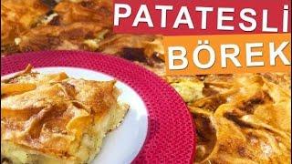 Patatesli Börek Tarifi | Hazır Yufkadan Patatesli Tepsi Böreği Nasıl Yapılır (Hamurişi Tarifleri)