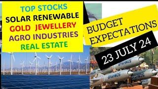 #stocksupdates Final Budget2024 the Expectations Watch list for Stocks #Erhari#cstechguruji