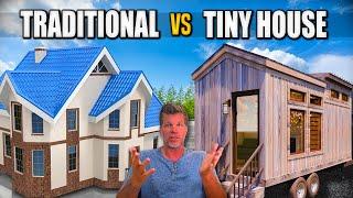 Traditional Home vs. Tiny House | Discover the Cost Savings of Tiny Living! 