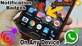 Get Android O Notification Badges on Any Android Device