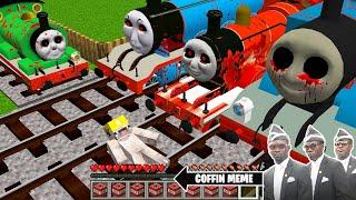 RETURN of THOMAS THE TANK ENGINE.EXE and FRIENDS in Minecraft -NEW EPISODE - Coffin Meme