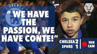 "WE HAVE THE PASSION, WE HAVE CONTE!" | Chelsea 2 - 1 Tottenham | Fan Cam