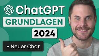 ChatGPT Tutorial für Anfänger in 2024  ALLE wichtigen Grundlagen
