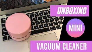 Unboxing Mini Vacuum Cleaner | Desktop, Laptop, Car Vacuum Cleaner, Pet Hair, Craft, Paper Scraps