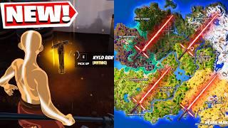 Where to find Star Wars Mythics in Fortnite - All locations For Lightsaber Mythic Fortnite
