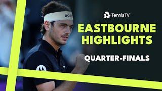 Fritz Takes On Shang; Cobolli & Kecmanovic Feature | Eastbourne 2024 Highlights Day 4