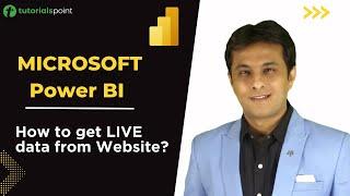 Microsoft Power BI | How to get LIVE data from Website? | Tutorialspoint
