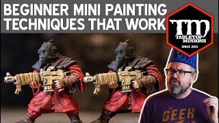 Beginner Miniature Painting Techniques that Work