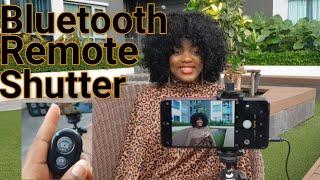 BLUETOOTH REMOTE SHUTTER FOR ANDROID AND iOS