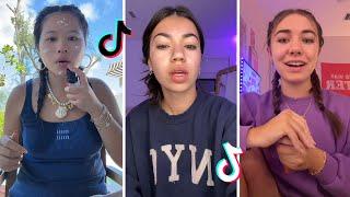 Makeup Tutorial Tiktok Compilation - GRWM  ( Get Ready With Me ) ️(Skincare, Makeup, Outfits) 1266