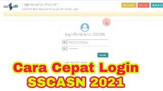 Cara Login Akun SSCASN 2021 dan Melengkapi Biodata Pendaftaran CPNS 2021 dan Pendaftaran PPPK 2021