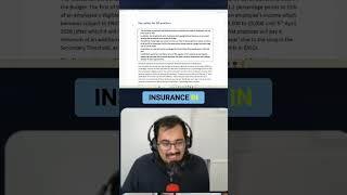 UK Budget Changes National Insurance the Confusion Explained!