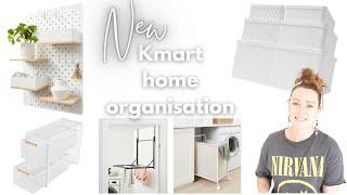 NEW Kmart organisation and storage shop with me 2024