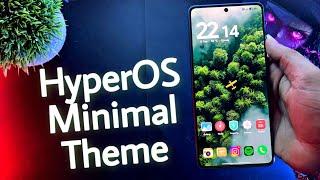 HyperOS Minimal Theme For Any Xiaomi Devices | New System Ui |  #hyperos