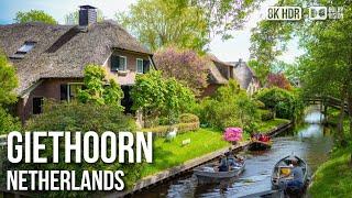Giethoorn 'Venice Of The  Netherlands' [8K HDR] Walking Tour