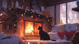 Christmas lofi radio  Chill with my cat [ Relax / Chill / Study / Stress Relief ]