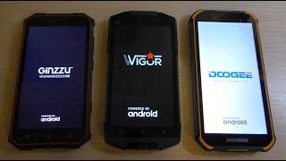 Doogee vs GinZZU vs Wigor Bootanimation