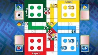 Ludo game in 4 players | Ludo King game in 4 players | Ludo King | Ludo Gameplay